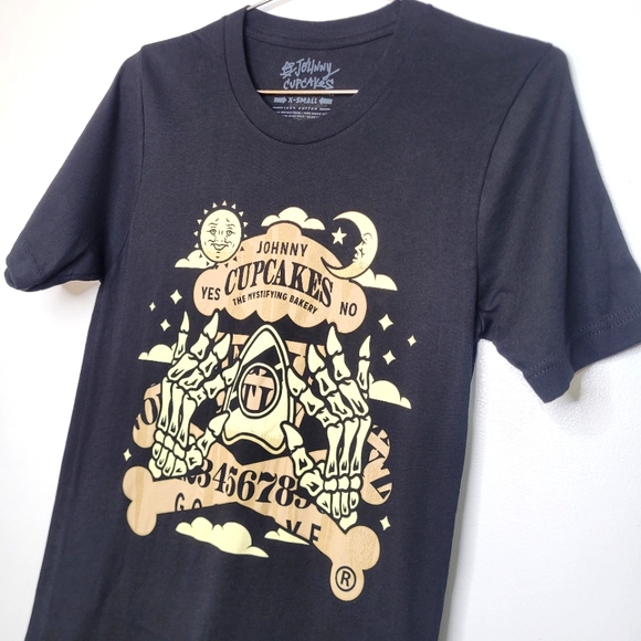 Johnny Cupcakes | Black Ouija Board Tee - Picture 2 of 10